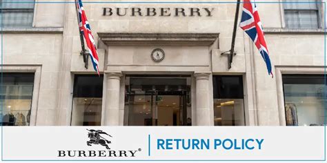 Burberry returns policy